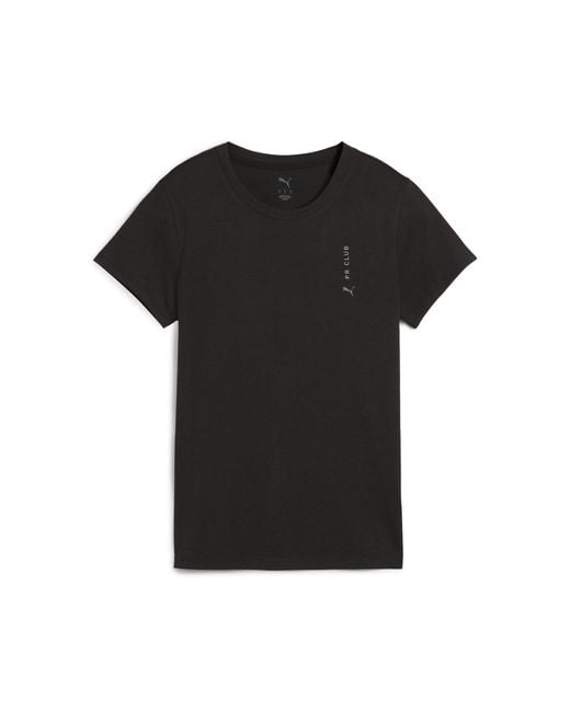 PUMA Black Laufshirt Lauf-T-Shirt mit Club-Grafik