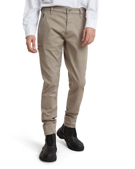 G-Star RAW Natural Zip Pocket 3d Skinny Cargo Pants 2.0 for men