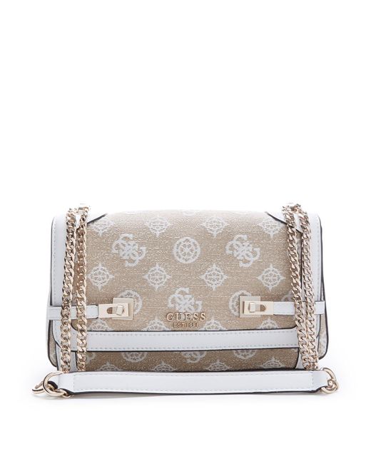 Loralee Convertible XBody Flap White Logo di Guess in Gray