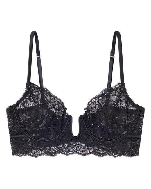 Women'secret Bustier Bh Met Beugel in het Black