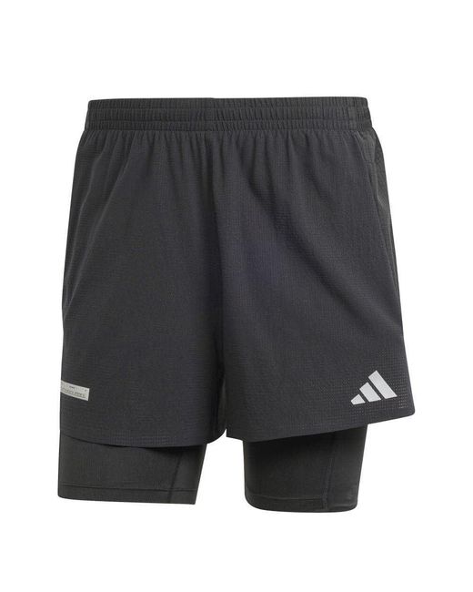 Adidas Originals Ultimate 2-in-1 Shorts S in het Black voor heren