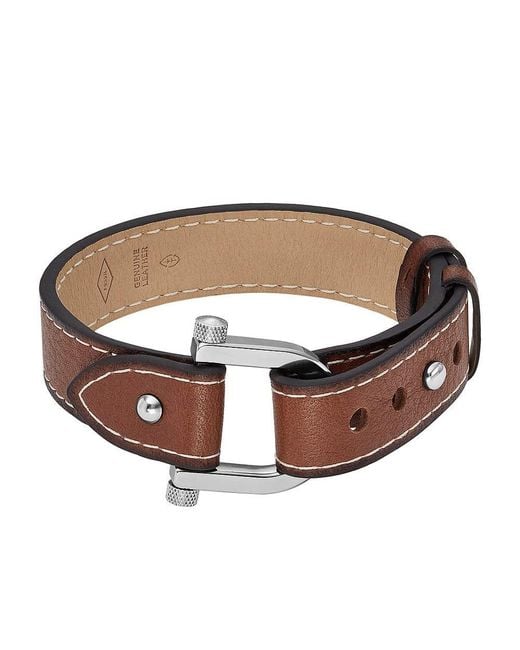 Fossil Armband Für Männer Heritage in Brown für Herren