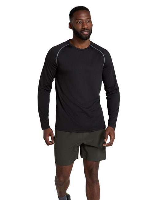 Shirt d'endurance à manches longues pour homme - Séchage Mountain Warehouse pour homme en coloris Blue