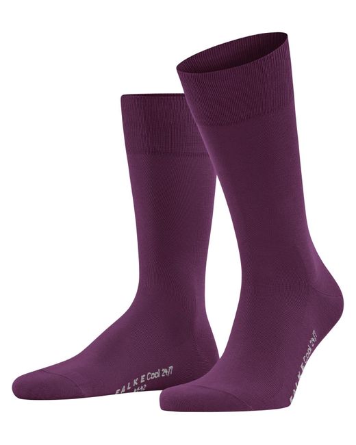 Falke Purple Cool 24/7 M So Cotton Plain 1 Pair Socks for men