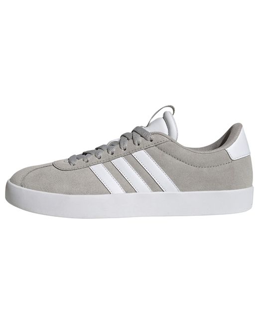 Adidas White Vl Court 3.0 Shoes Sneaker