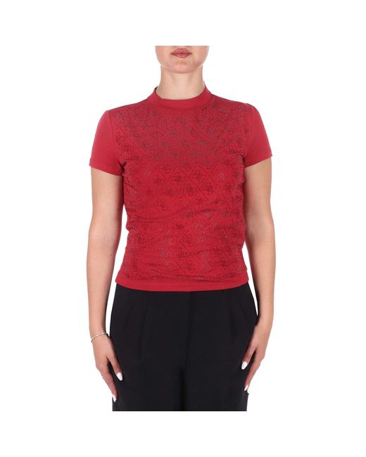 T-shirt Rosso art.W4BI26J1314 ROSSO L di Guess in Red