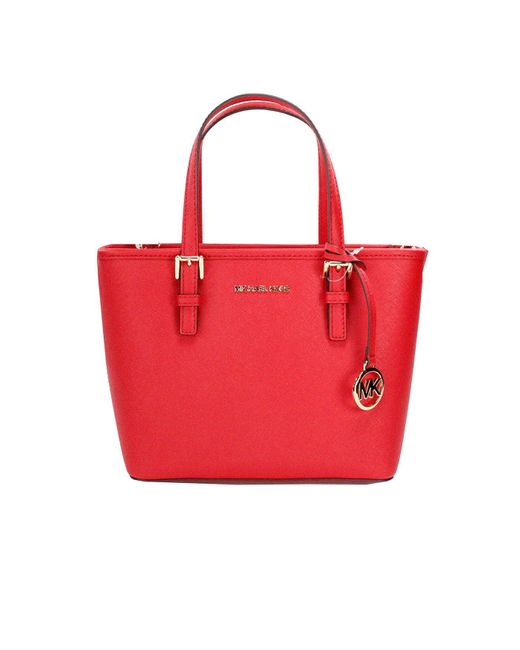 Michael Kors Red Carry All