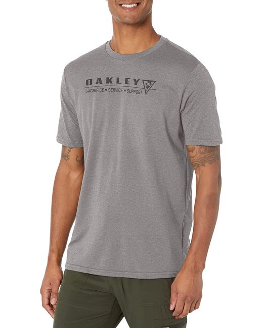 Oakley Gray SI -Erwachsene SI Pillars Tee T-Shirt