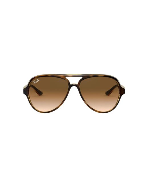 Ray-Ban Rb4125 Cats 5000 Aviator Sunglasses in Brown for Men - Save 34% -  Lyst