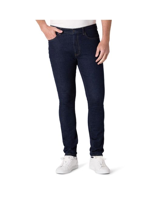 Pantalones Vaqueros de Corte Ceñido y Elasticidad Media Hombre Amazon Essentials de hombre de color Blue