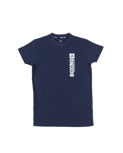 Community Vertical T-Shirt Boxing di Adidas in Blue