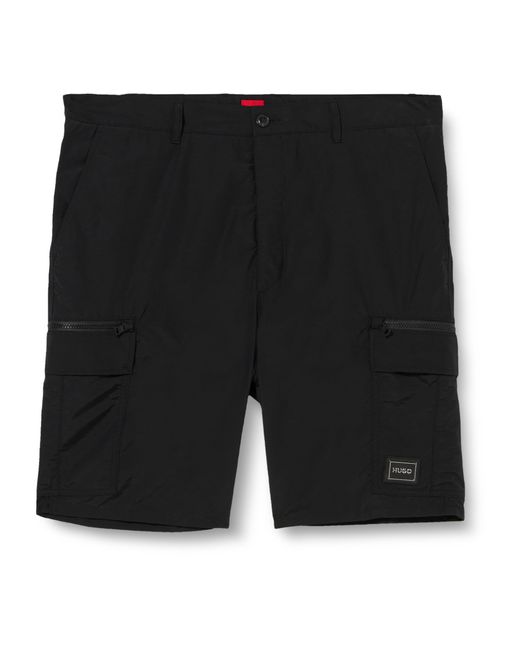 HUGO Johny232 Shorts Flat Packed in Black für Herren