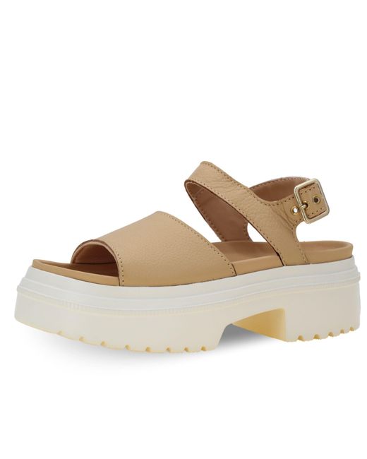 Sandales Chuck Taylor All Star Lugged Heel Sandal Code A12190C Beige Converse en coloris Metallic