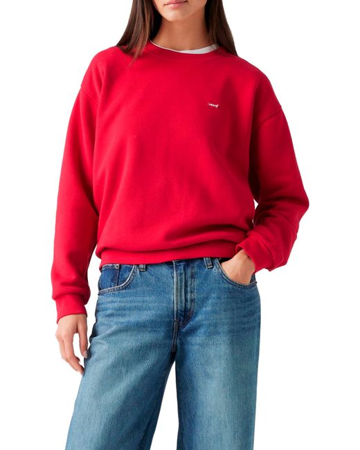 Levi's Red Everyday Sweatshirt