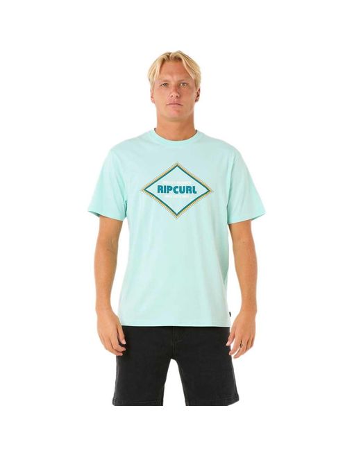 Rip Curl Surf Revival Yo Mumma Short Sleeve T-shirt Xl Blue for men