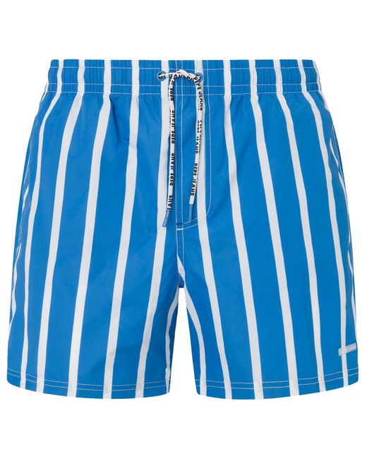 Stripe Swimshort Pepe Jeans de hombre de color Blue