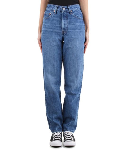 Levi's Levis 501 Medium Blue Jeans For