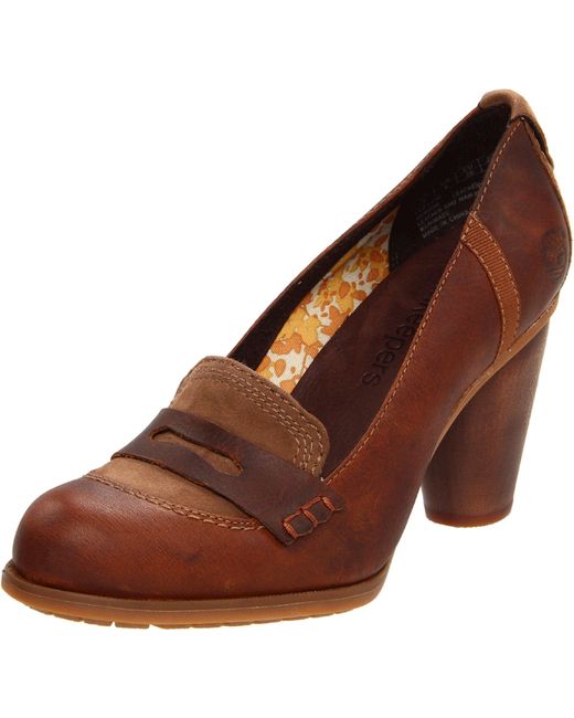 Zapatos de Vestir de Cuero para Timberland de color Brown