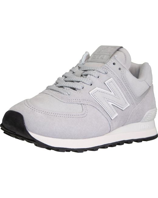 New Balance White 574 Sneaker Schuhe