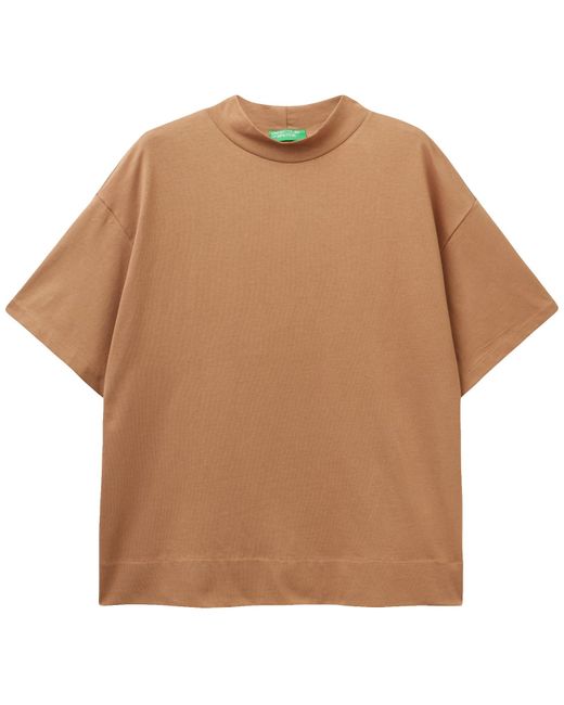 Benetton Brown T-shirt 3bl0d102v