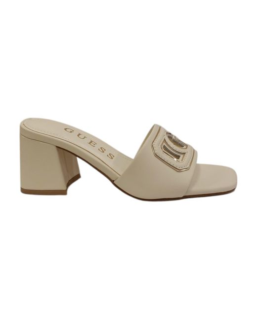 FLJGAS-LEA03 Sandales À Talon Guess en coloris Gray