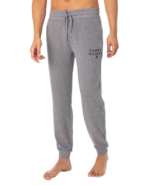 Tommy Hilfiger Gray Track Pant Lounge Joggers for men