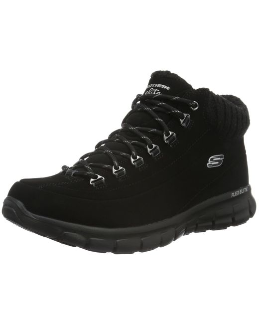 Skechers Synergy-winter Nights Boots in Black | Lyst UK