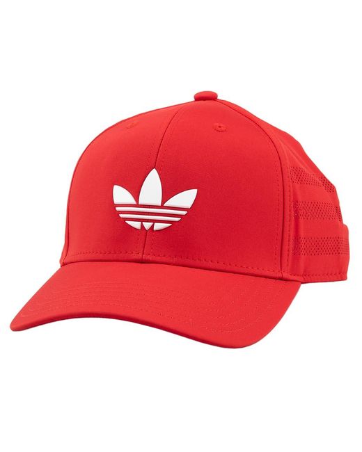 Adidas Red Originals Beacon 5.0 Snapback Hat for men