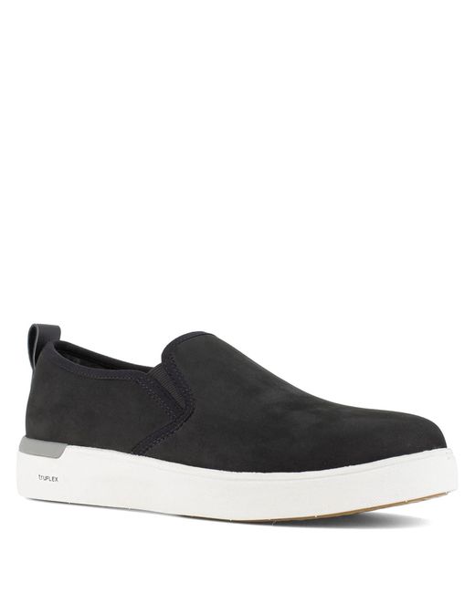 Rockport Work Rk643 Parissa Black Composite Toe Work Slip-on Shoe Safety