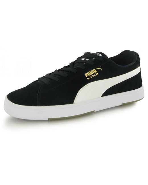 PUMA Suede S Low-top Trainer in Black (Black-White 01) (Black) for Men -  Save 55% - Lyst