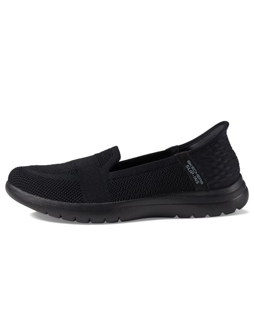 Skechers Slip ins On the go Flex serene Shoes in Black Lyst UK