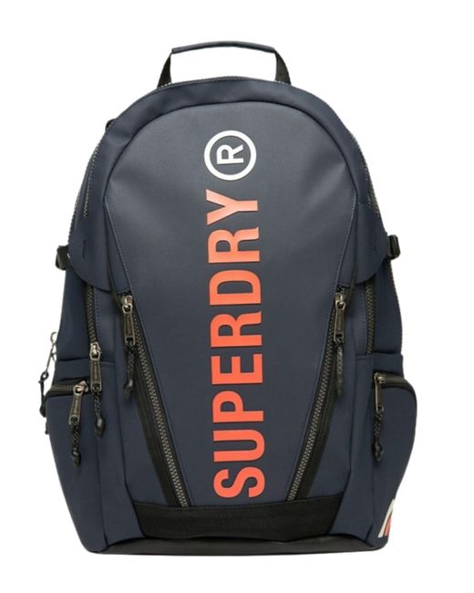 Superdry Blue Tarp Rucksack Backpack