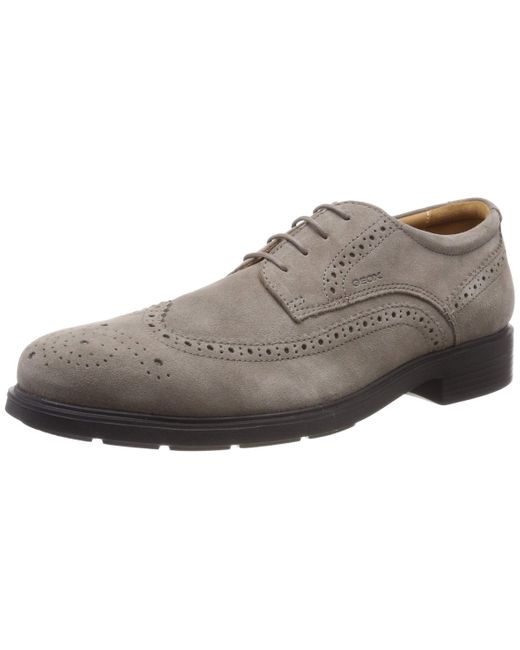 U Dublin B, Scarpe Brogue UomoGeox in Pelle scamosciata da Uomo colore Blu  - 38% di sconto | Lyst