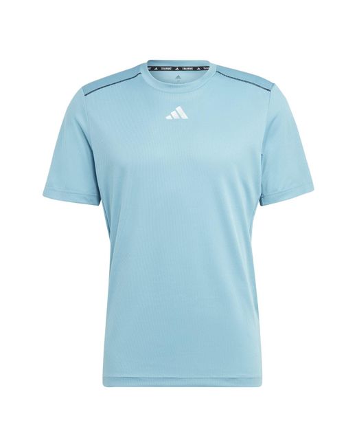 Wo Base Logo T T-Shirt di Adidas Originals in Blue da Uomo