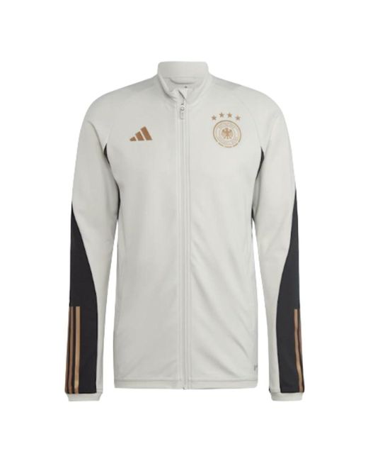 Adidas Gray 2022-2023 Germany Training Jacket for men