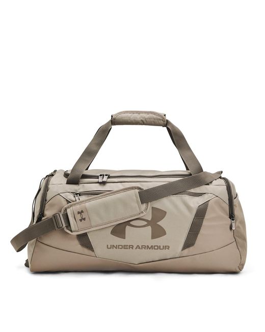 Under Armour Metallic Undeniable 5.0 Duffle Holdall Bag Timberwolf Taupe One Size