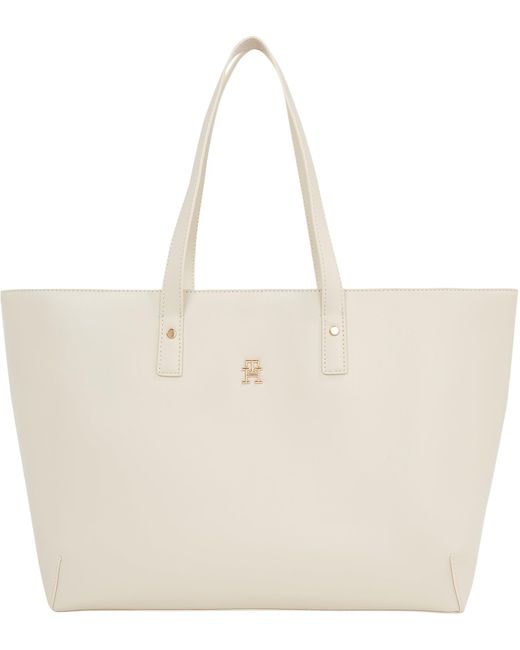 Tommy Hilfiger Natural Th Chic Tote