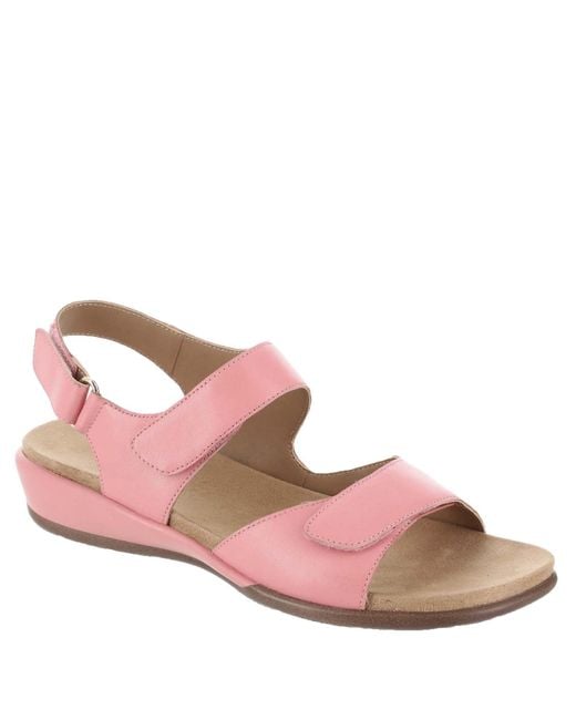 Easy Spirit Pink Hartwell Flat Sandal