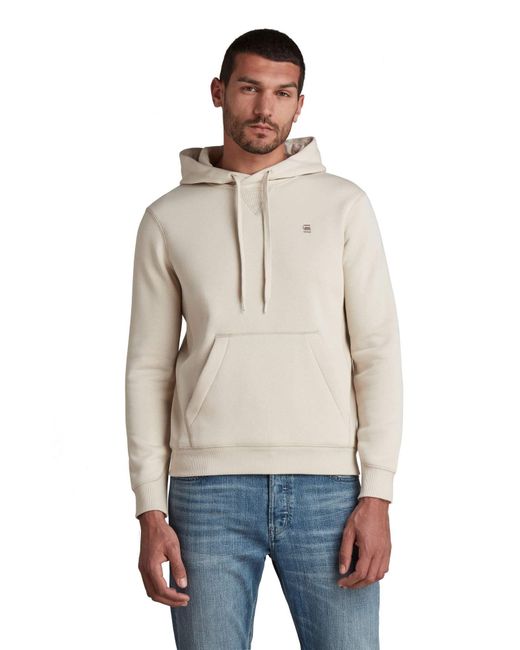 G-Star RAW Natural Premium Core Hooded Sweater for men