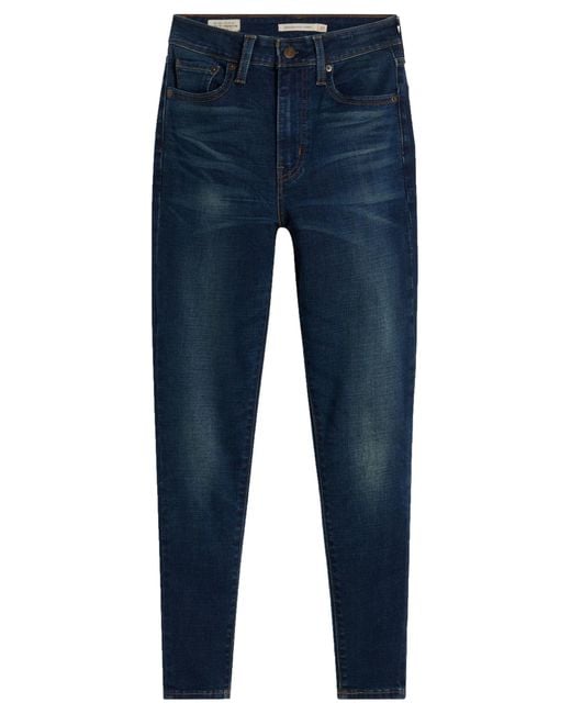 Levi's Blue 721 High Rise Skinny Jeans