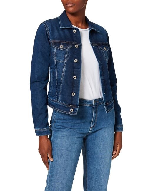Pepe Jeans Denim Core Jacket Gymdigo Pl400654 Jeansjacke in Blau - Sparen  Sie 39% - Lyst