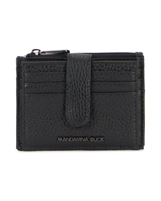 Mellow Leather Wallet di Mandarina Duck in Black