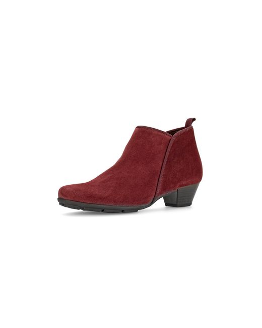 Gabor Red Ankle Boots