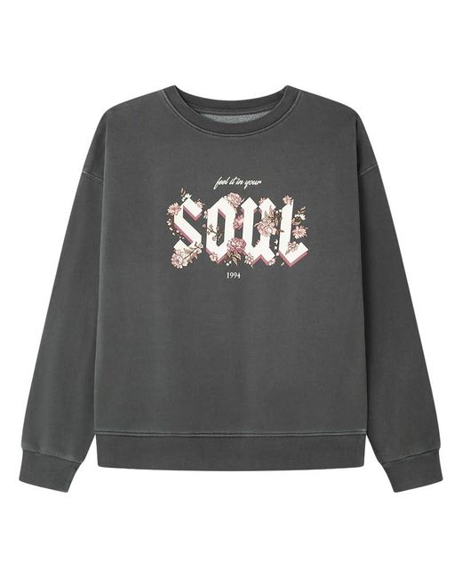 Sudadera Gris XS Springfield de color Gray