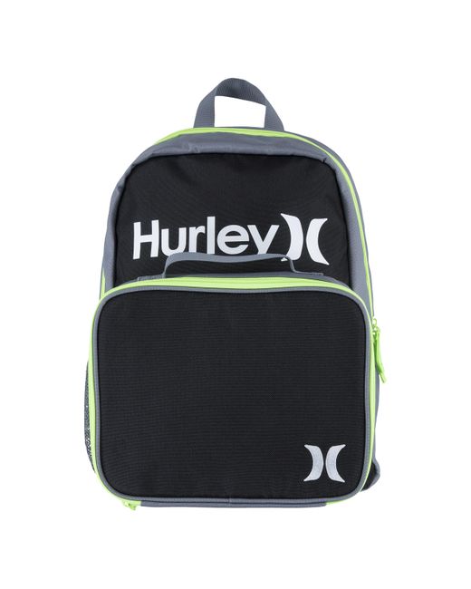Hurley Black Backpack And Lunch Set for men