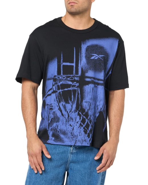 Reebok Blue Atr Dunk Tee T-shirt for men