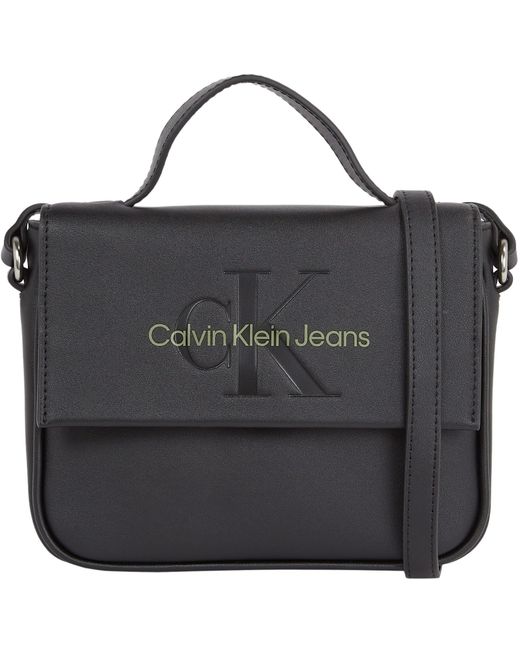 Calvin Klein Black Jeans Umhängetasche Klein