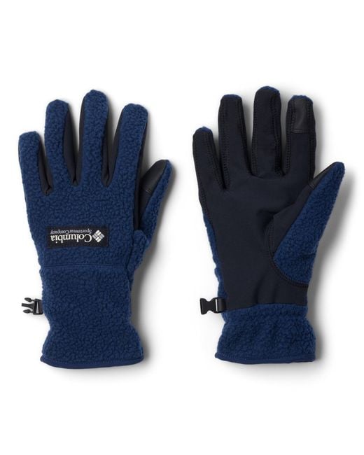 Columbia Blue Helvetia Ii Sherpa Glove