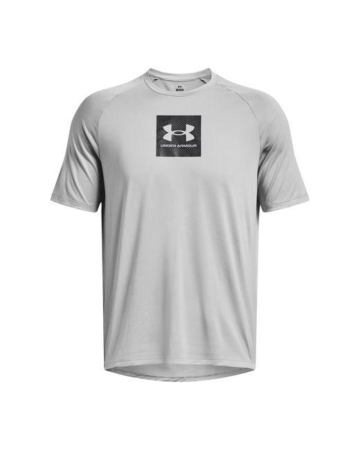 Under Armour Tech Prt Fill Short Sleeve T-shirt 3XL in Gray für Herren