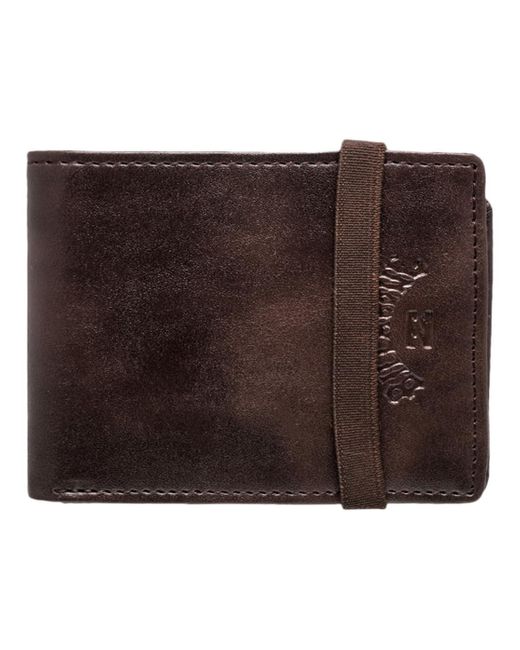 Billabong Brown Locked Slim Wallet